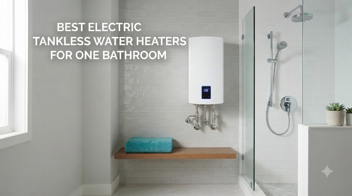 best electric tankless water heaters for one bathroom