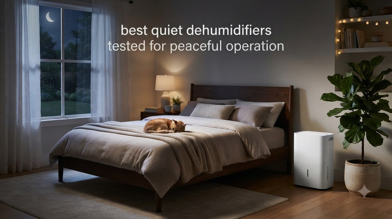 best quiet dehumidifiers tested for peaceful operation