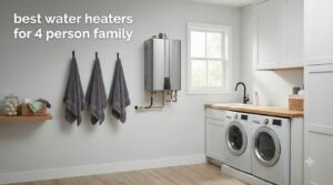best water heaters for 4 person family