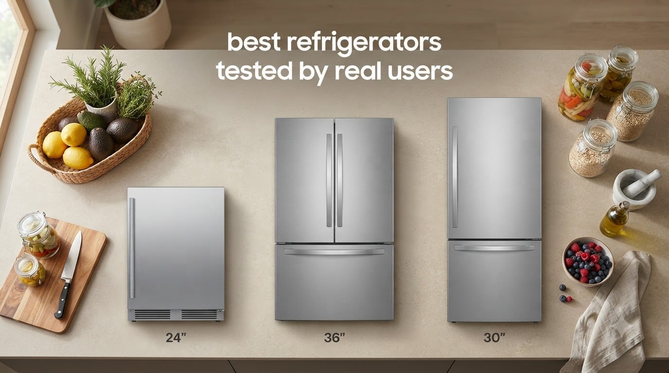 best refrigerators tested by real users