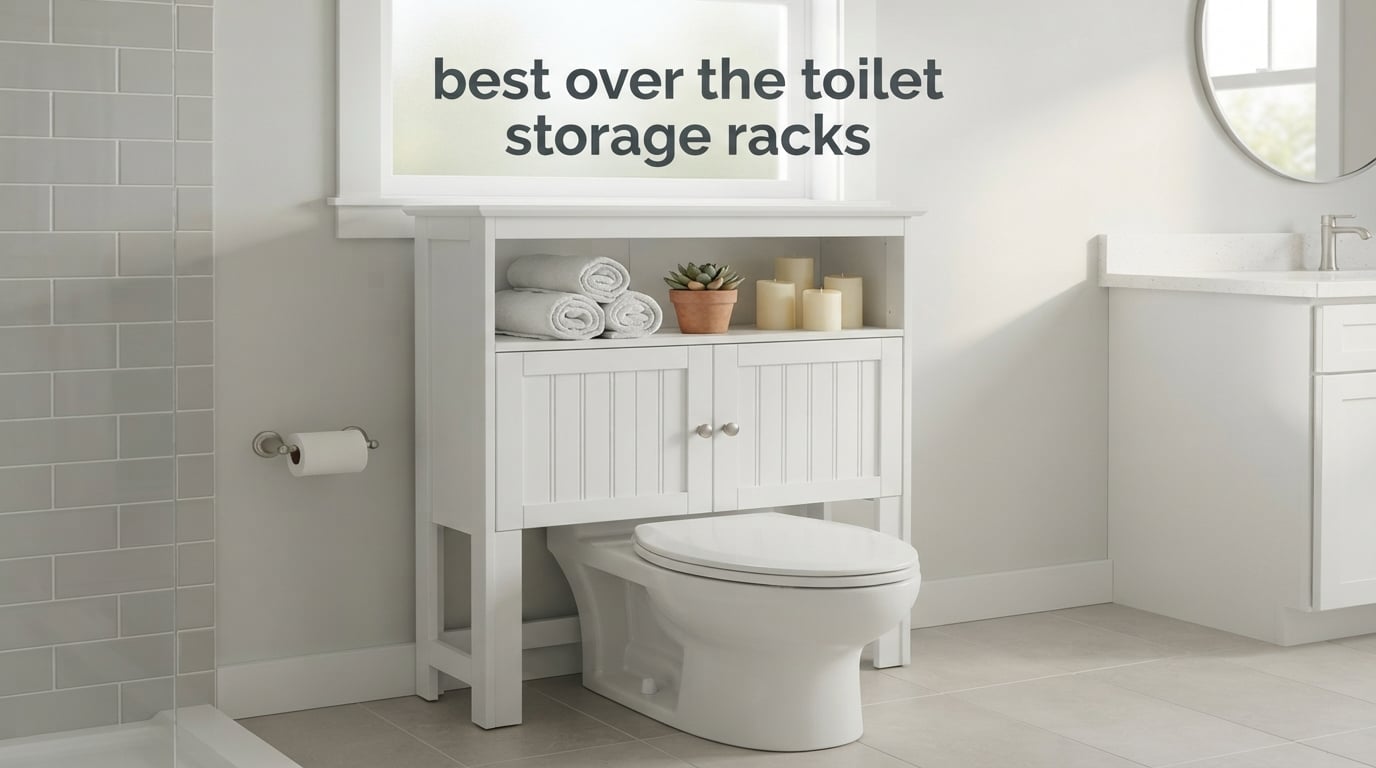 best over the toilet storage racks