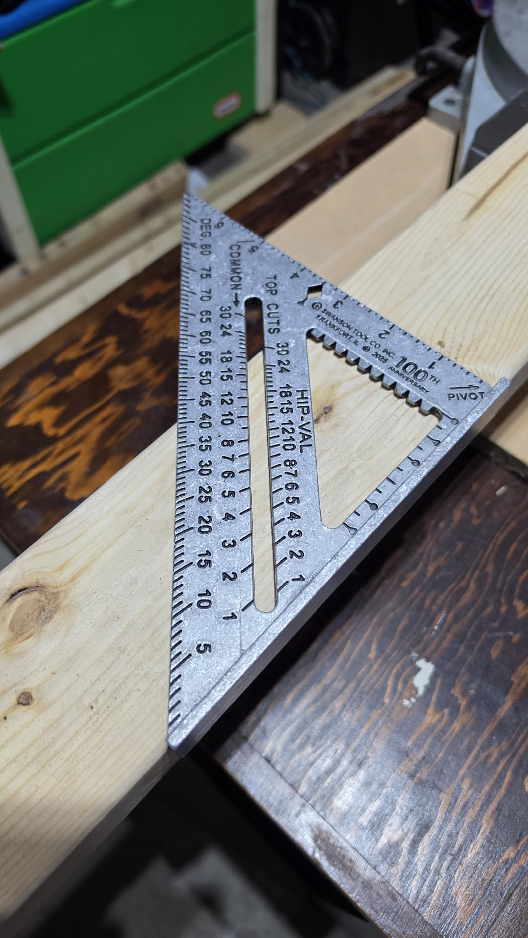 SWANSON Tool Co S0101 7 Inch Speed Square, Blue customer photo 1