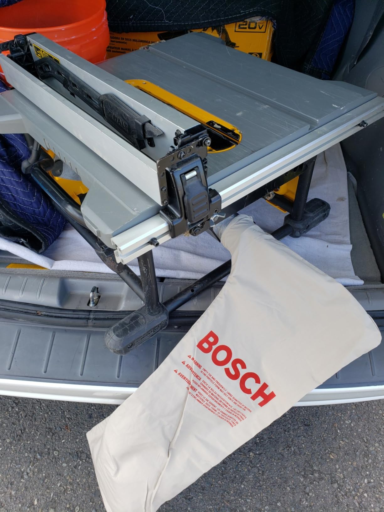 Bosch TS1004 Table Saw Dust Collector Bag customer photo 1