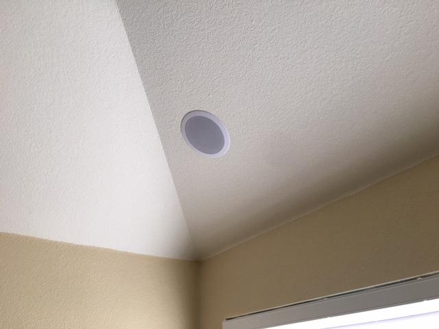 Pyle 6.5” Ceiling Wall Mount Speakers-Pair of 2-Way Midbass Woofer Speaker 1/2'' Polymer Dome Tweeter Flush Design w/70Hz-20kHz Frequency Response&200 Watts Peak Easy Installation-Pyle PDIC61RD customer photo 1