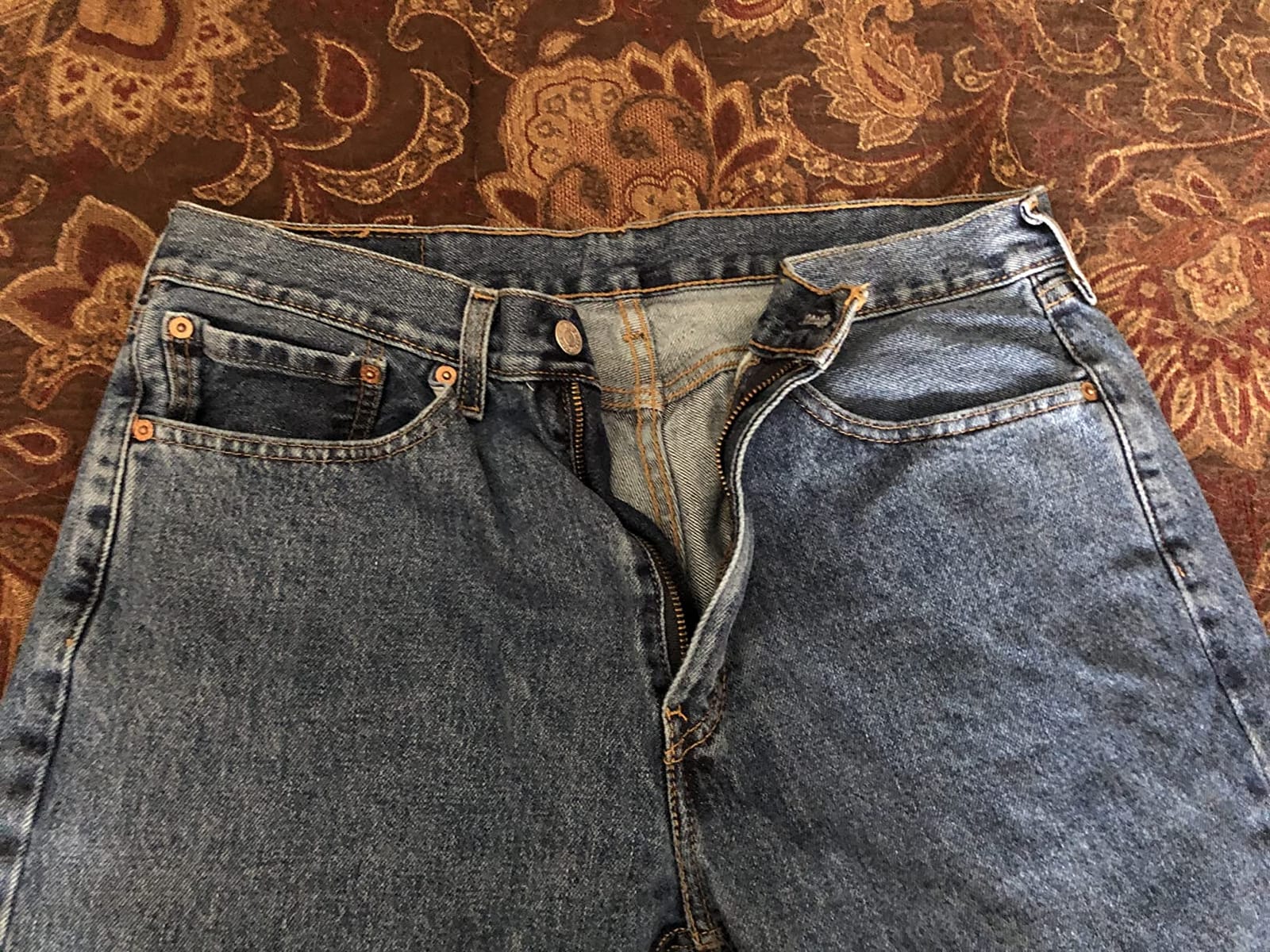 Levi's Men's 505 Regular Fit Jeans customer photo 2