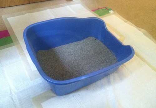 Pureness Giant High Sides Cat Litter Pan, Colors may Vary. customer photo 2