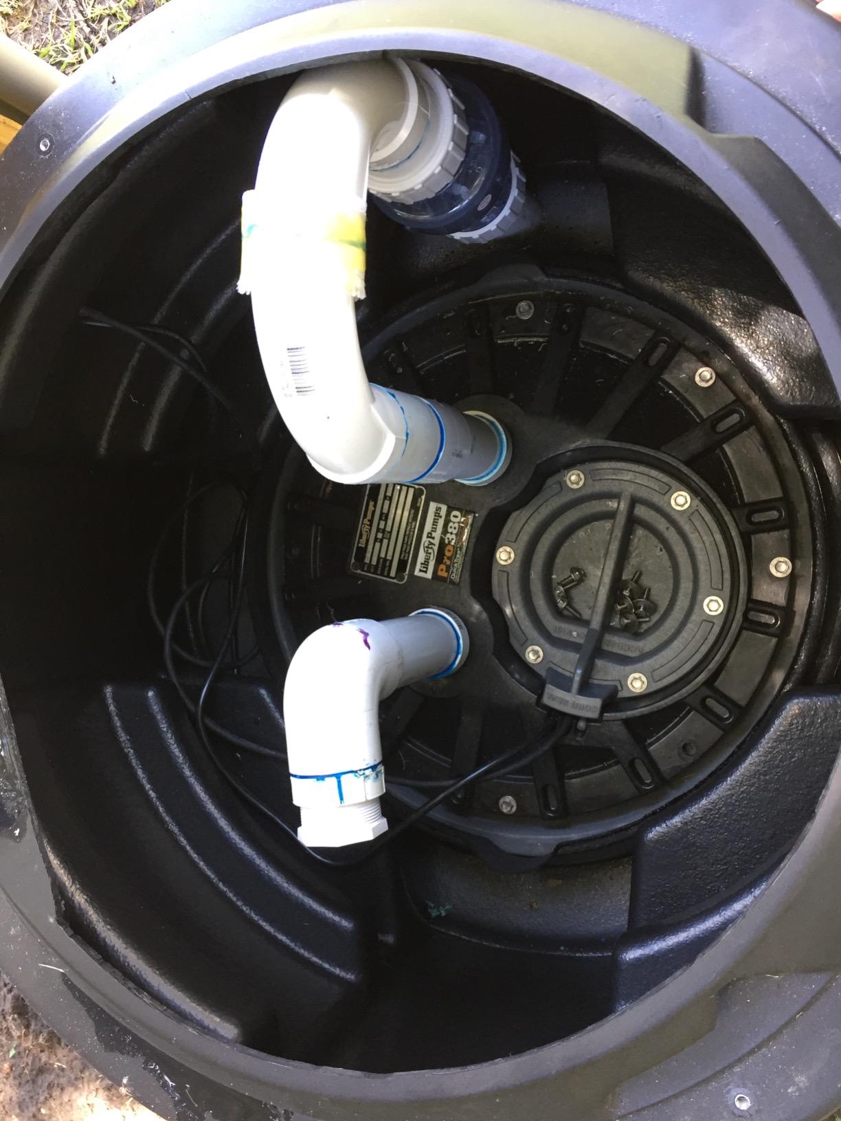 Liberty Pumps P382LE51 1/2-Horse Power 24 by 24-Inch Pro380 Series Simplex Sewage System customer photo 2