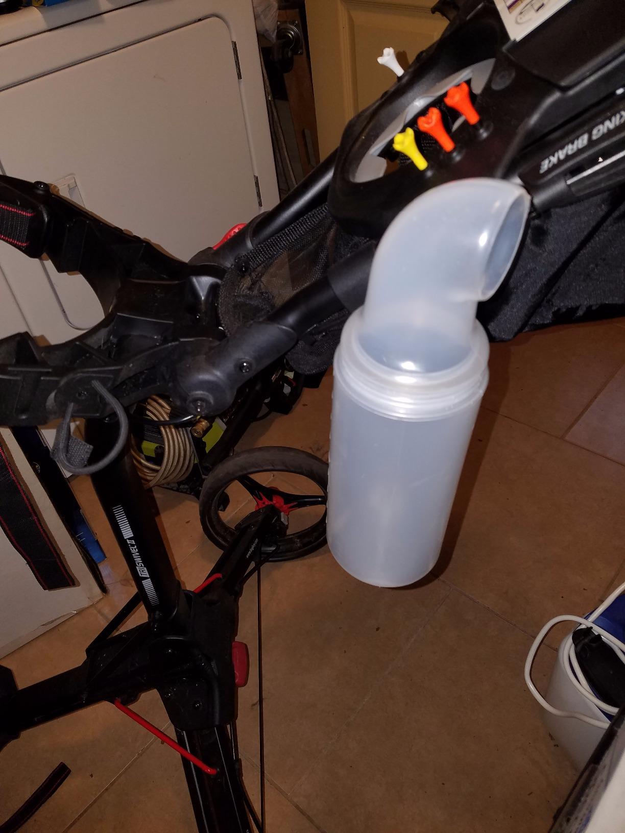 Bag Boy Sand/Seed Bottle, White customer photo 1