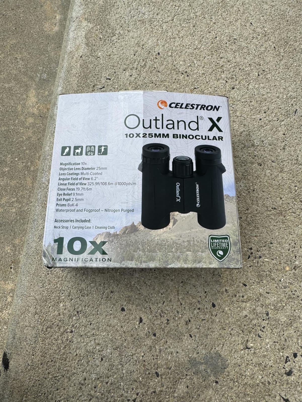 Celestron Outland X 10x25 Compact Binoculars for Hiking & Travel customer photo 1