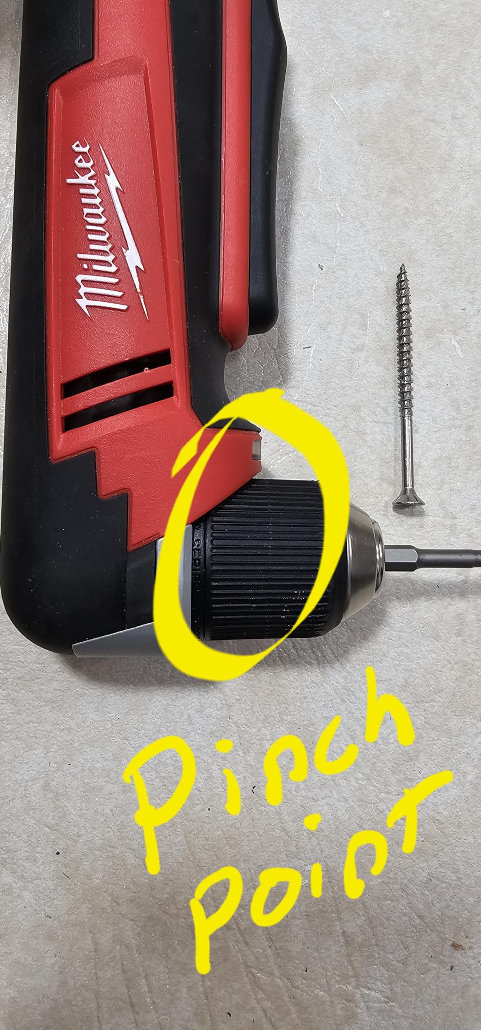 Milwaukee M18 18V Cordless Right Angle Drill Driver, Compact Design with Variable Speed, Tool Only customer photo 2