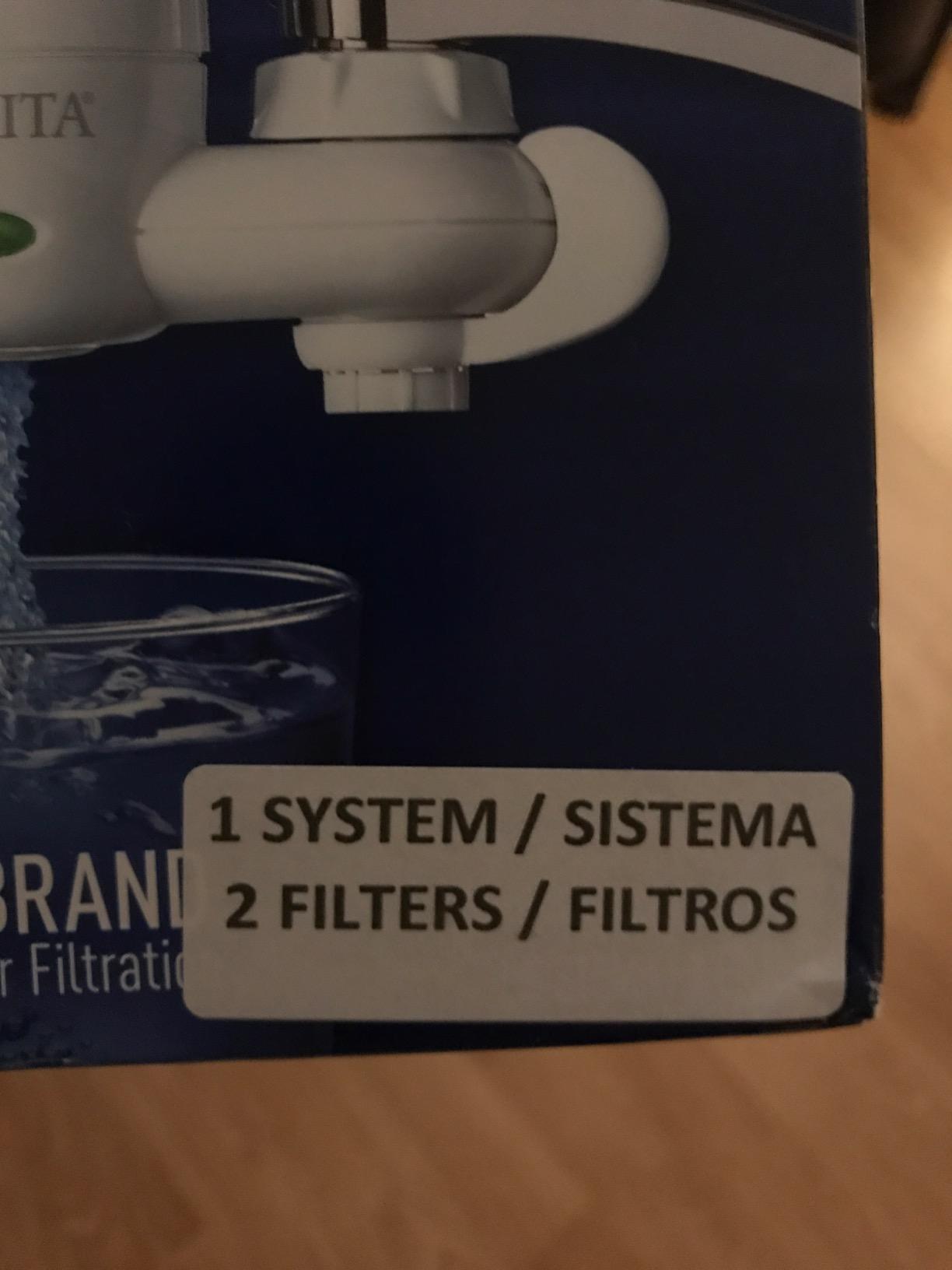 Brita On Tap Faucet Water Filter System, Includes:1 System+2 Filters customer photo 1