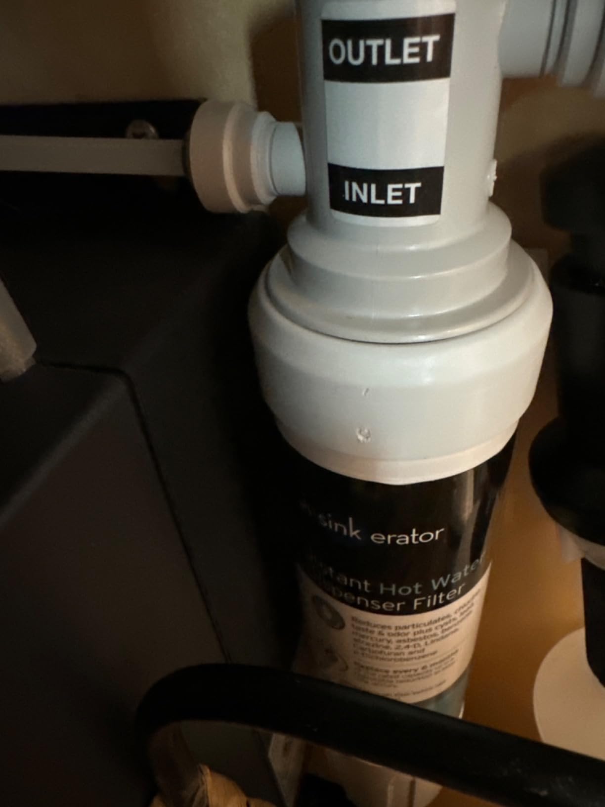 INSINKERATOR Water Filtration System F-2000S with VOCs and Lead Filter customer photo 2