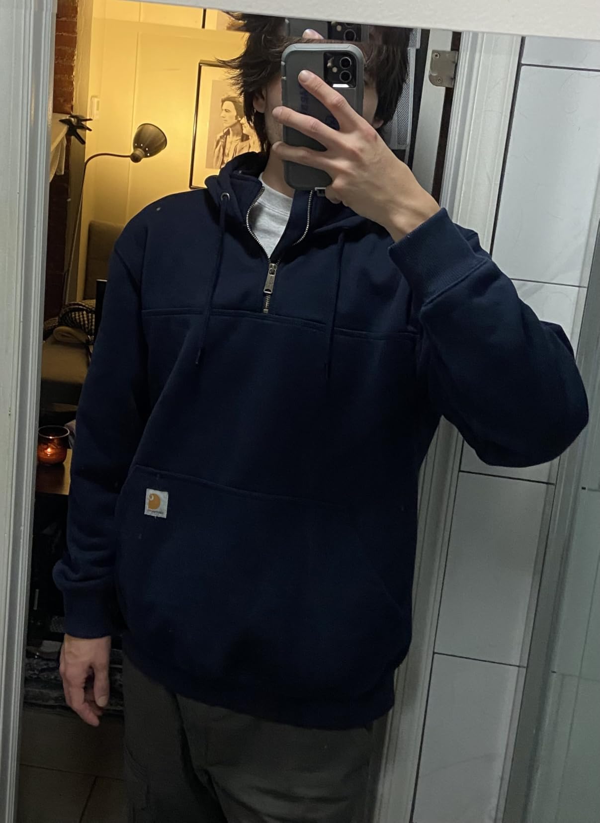 Carhartt Men's Paxton 1/4-Zip Sweatshirt customer photo 1