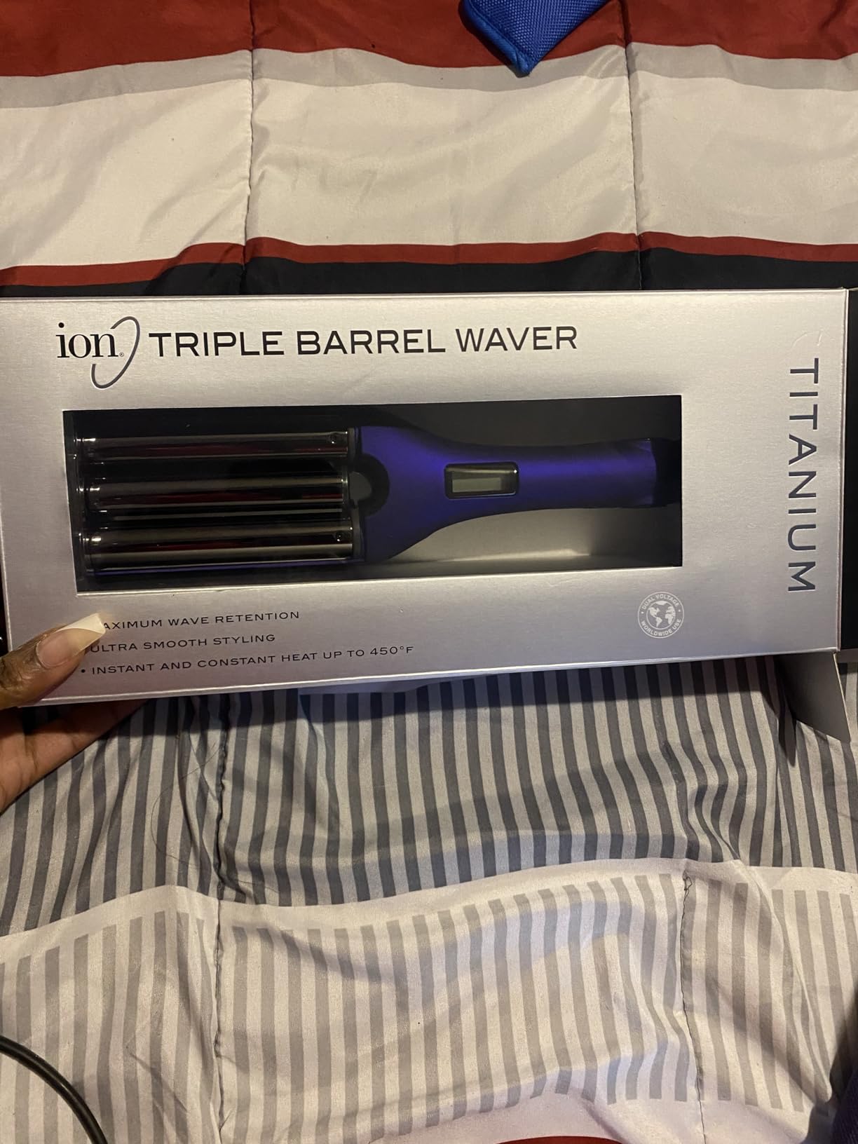 Ion Titanium Triple Barrel Waver customer photo 2