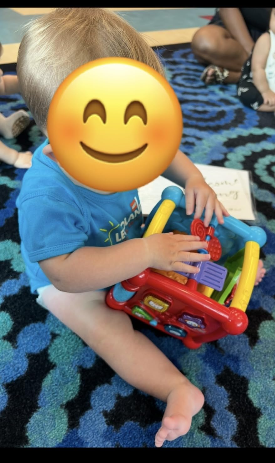 VTech Busy Learners Activity Cube, Purple customer photo 1