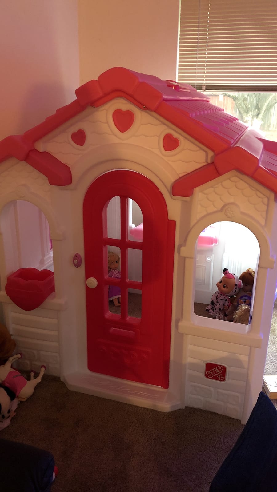 Step2 Sweetheart Kids Playhouse, Indoor/Outdoor Playset, Interactive Play with Sounds, Made of Durable Plastic, For Toddlers 1.5+ Years Old customer photo 2