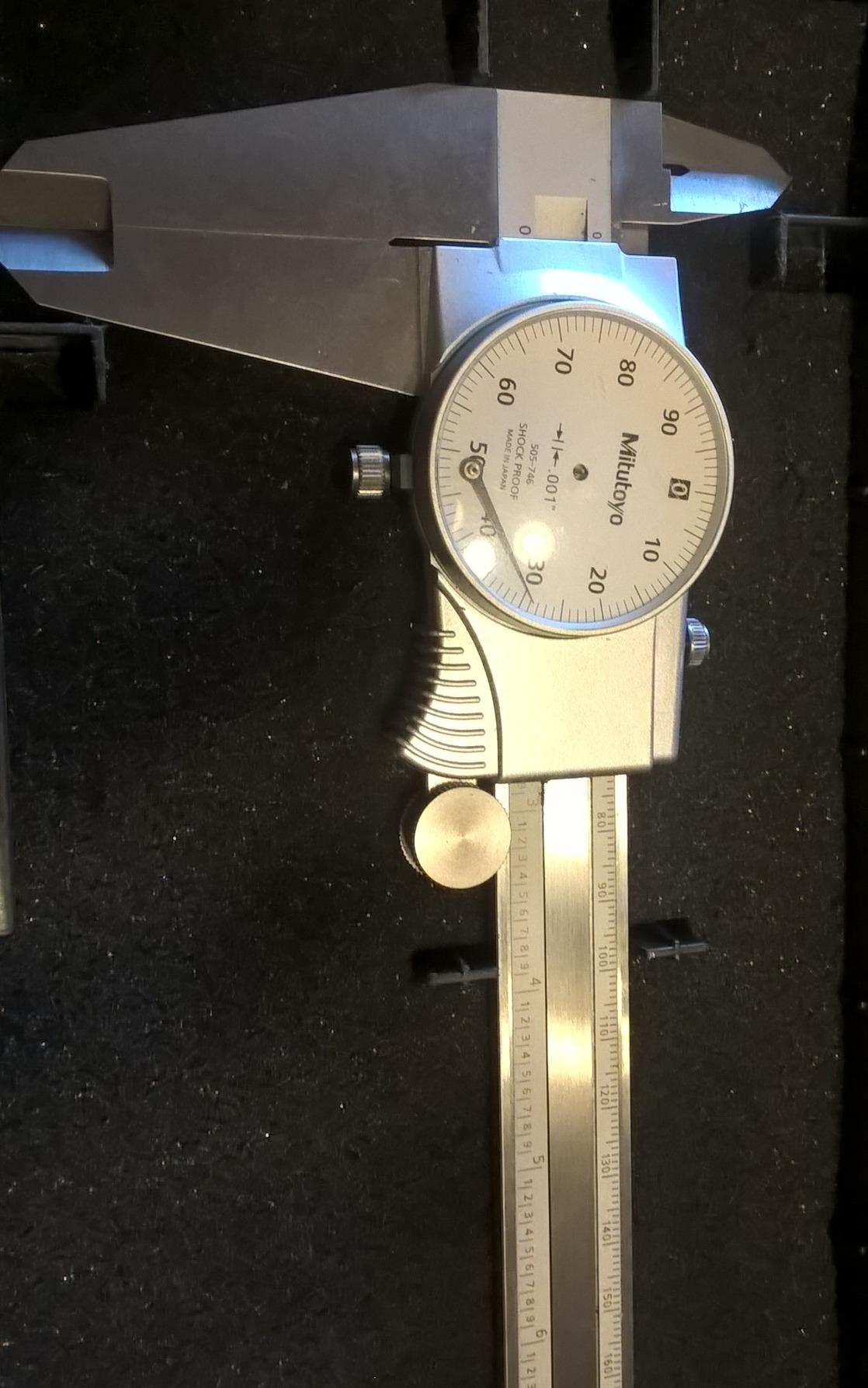 Mitutoyo 505-746 Dial Caliper.001