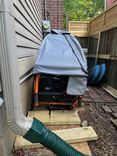 GenTent Inverter Generator Tent, Gray, Original - Standard customer photo 2
