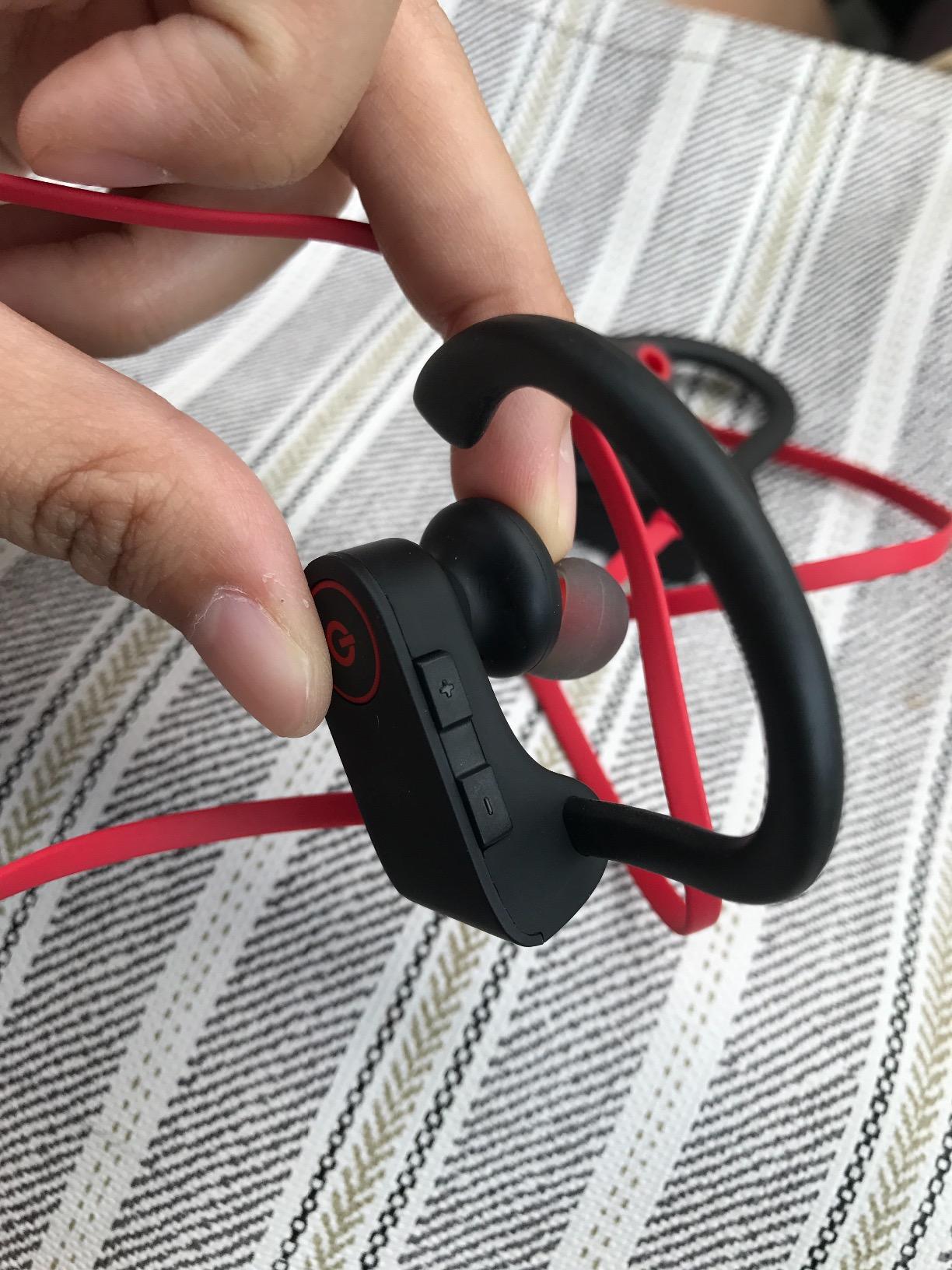 Otium Bluetooth Headphones,Wireless Earbuds IPX7 Waterproof Sports Earphones with Mic HD Stereo Sweatproof in-Ear Earbuds Gym Running Workout 15 Hour Battery Sound Isolation Headsets customer photo 2