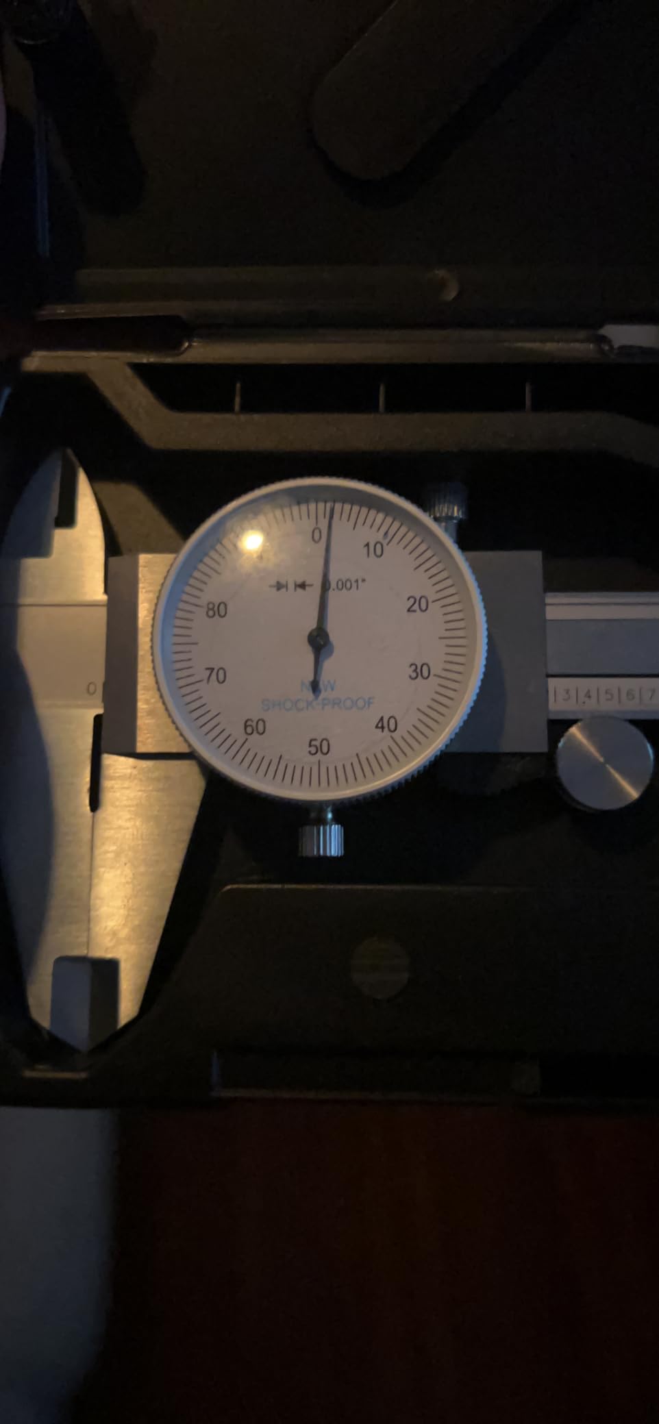 HFS Imperial 0-6 Inch Dial Caliper, ±0.001 Inch Accuracy, 4-Way Measuring Tool customer photo 2