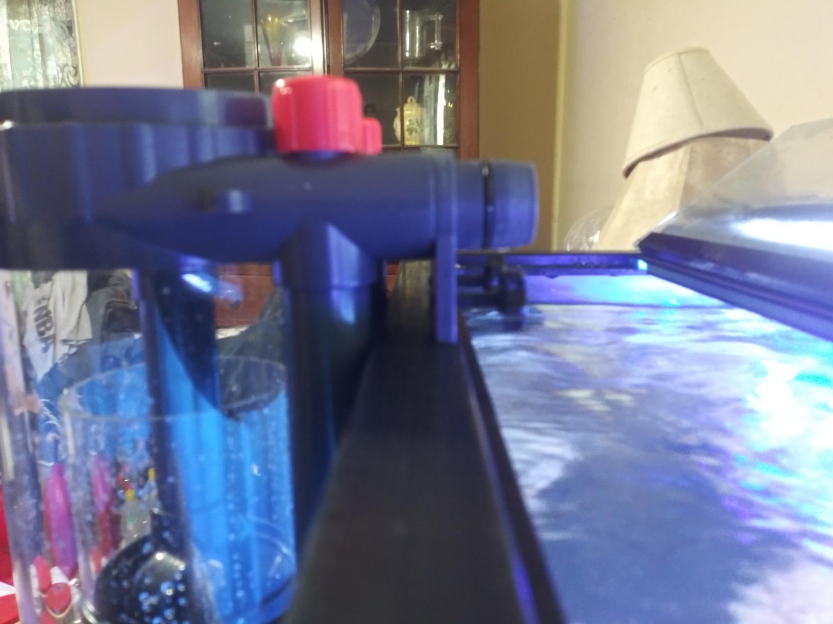 AQUATOP Xyclone PS-370 Protein Skimmer – 370 GPH Needle Wheel Pump Included – For Saltwater Aquariums Up to 100 Gallons – In-Sump or Hang-On Dual Outlet Design customer photo 2