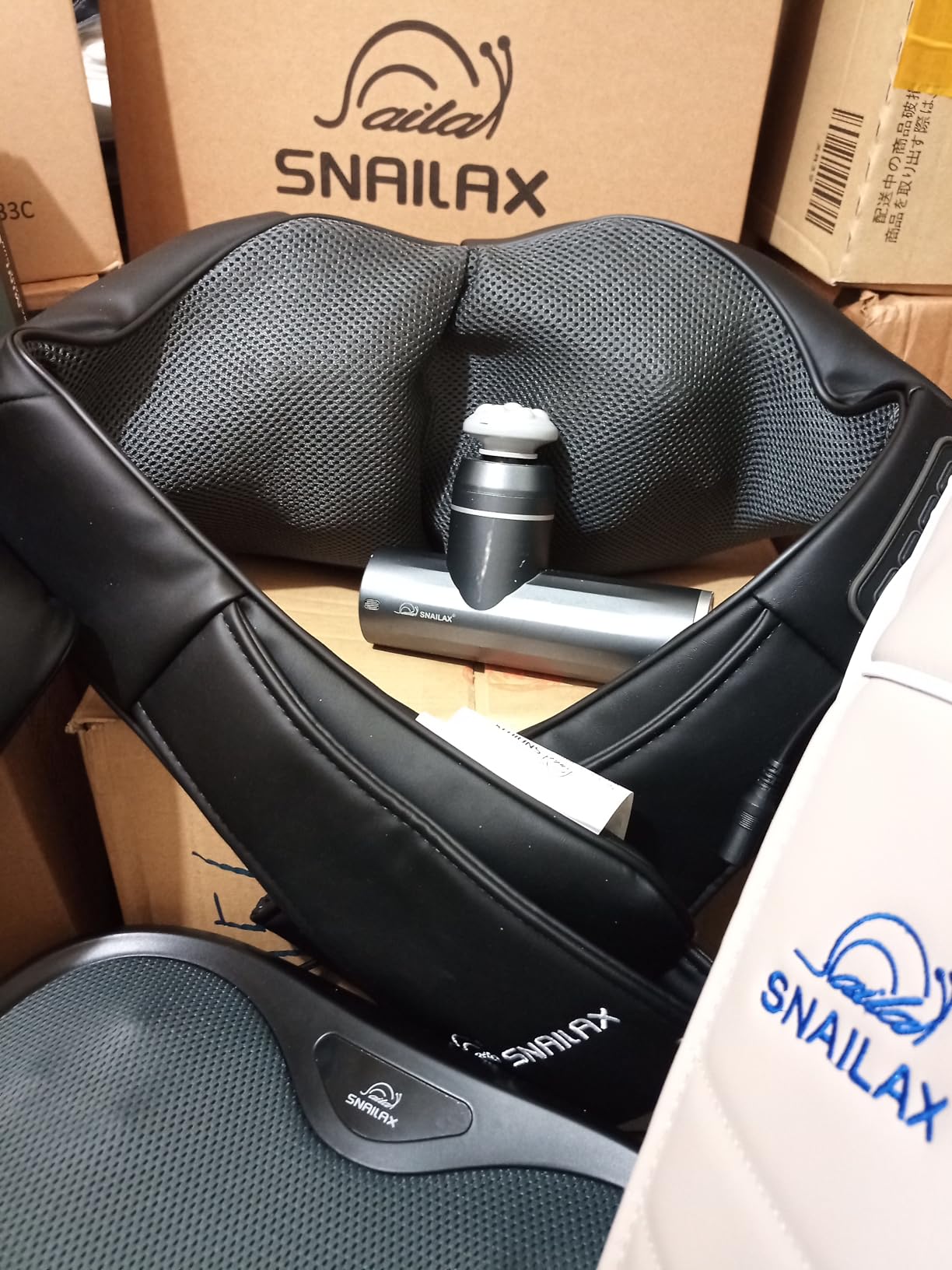 Shiatsu Neck & Shoulder Massager with Heat, Deep Tissue Back Massager customer photo 2