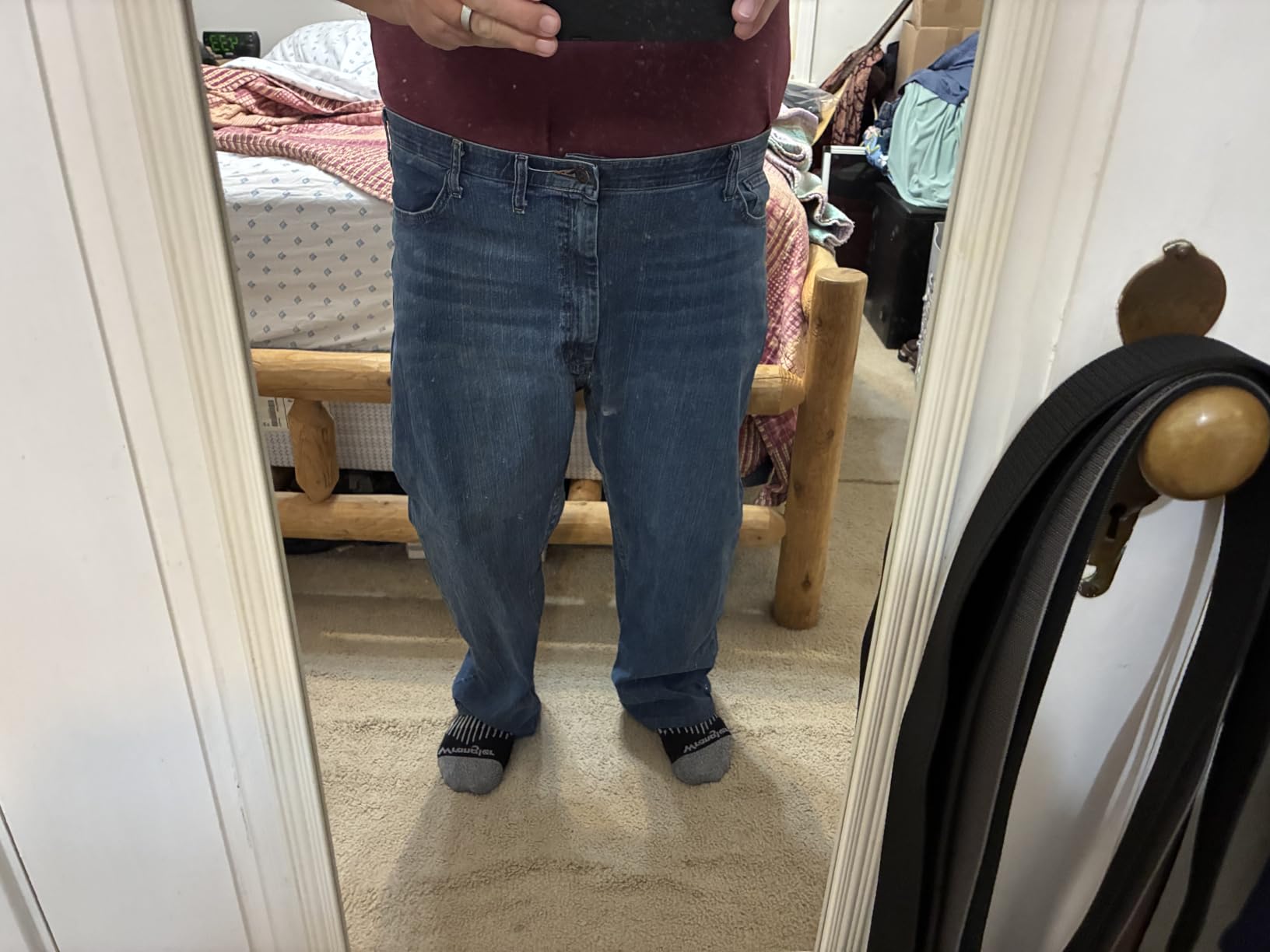 Wrangler Authentics Men's Classic 5-Pocket Regular Fit Flex Jean customer photo 1