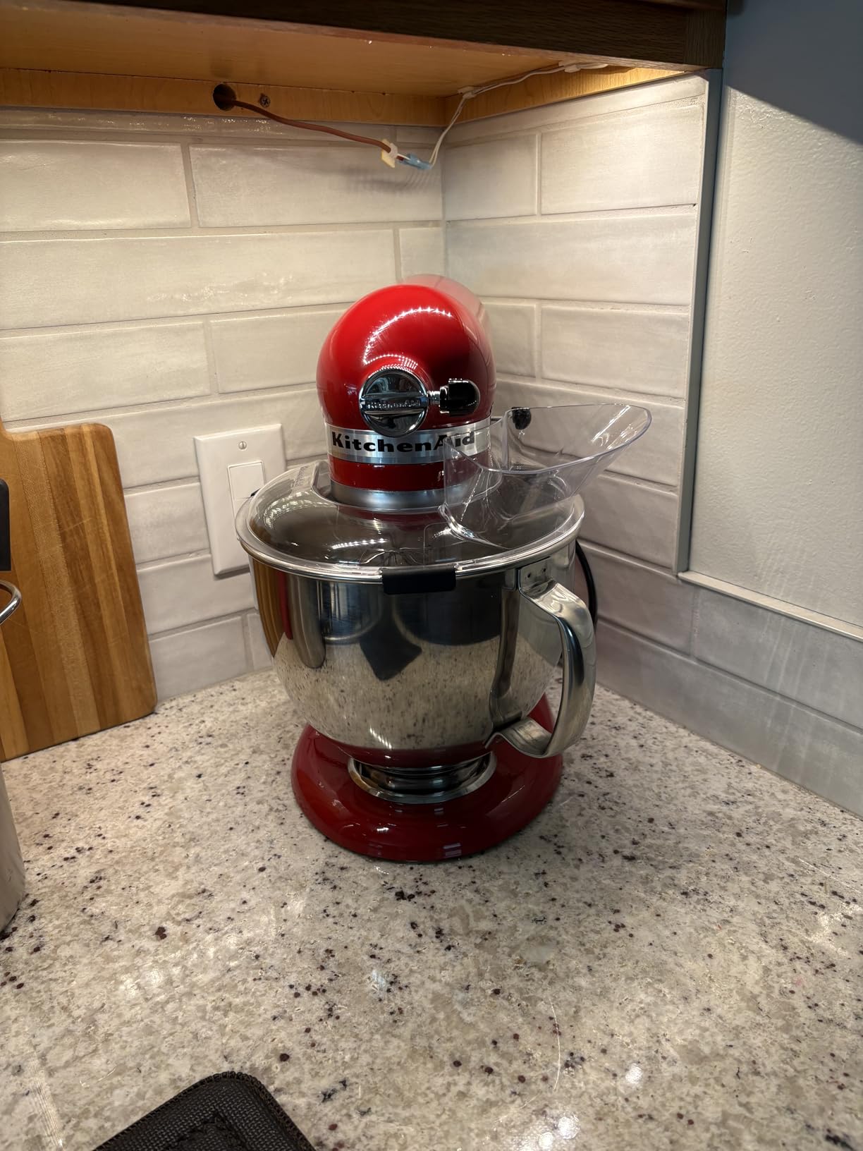KitchenAid Artisan, 5-Qt Tilt Head Stand Mixer, KSM150PS, Milkshake customer photo 1