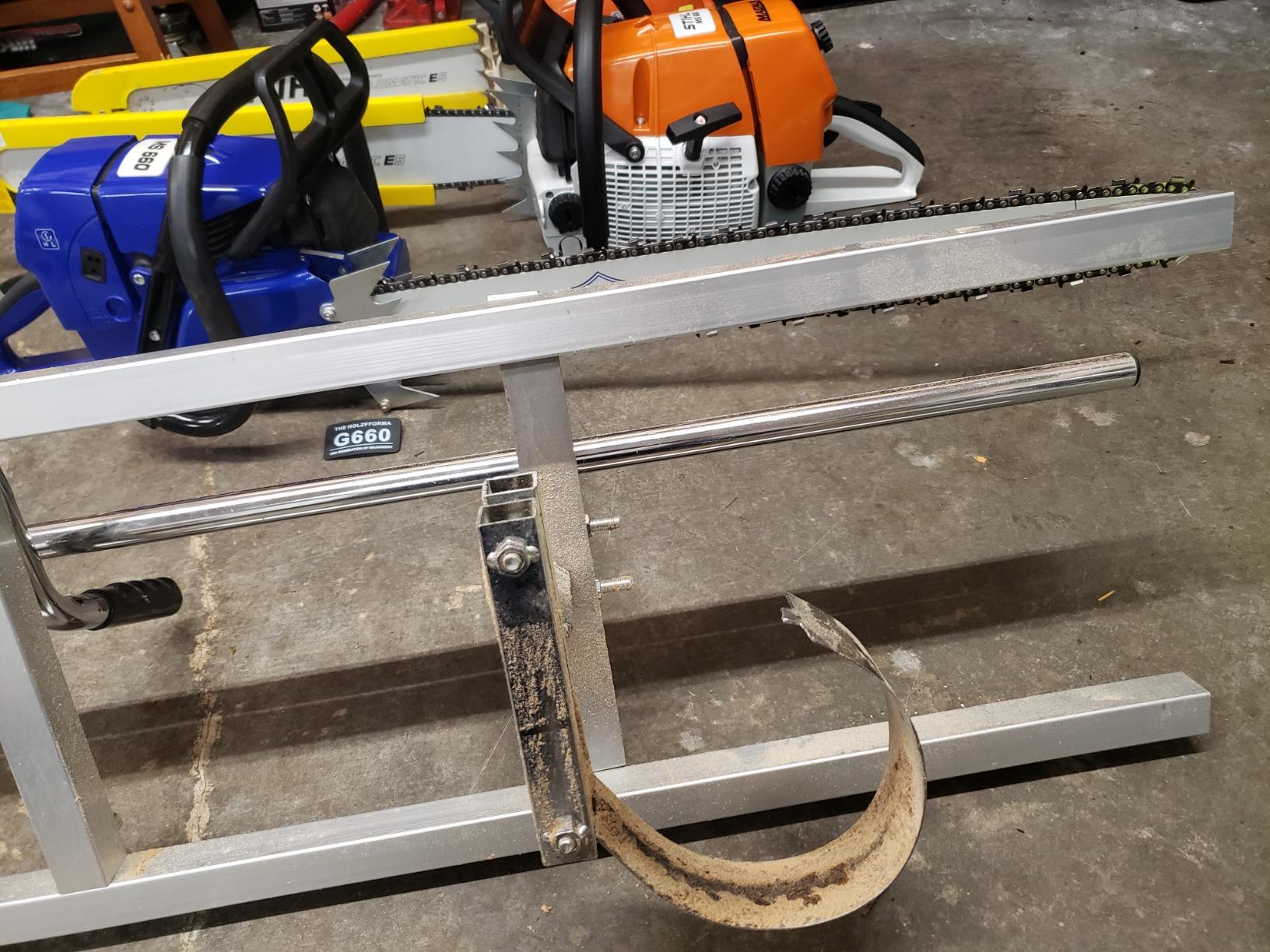 Farmertec Portable Chainsaw mill 48 Inch Holzfforma Planking Milling Saw Log Equipment Bar Size From 14'' to 48'' customer photo 2