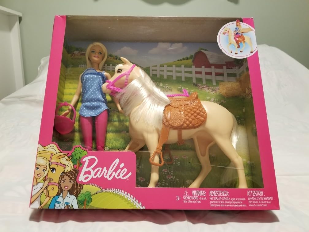 Barbie Playet with Blonde Fashion Doll in Riding Outfit customer photo 1