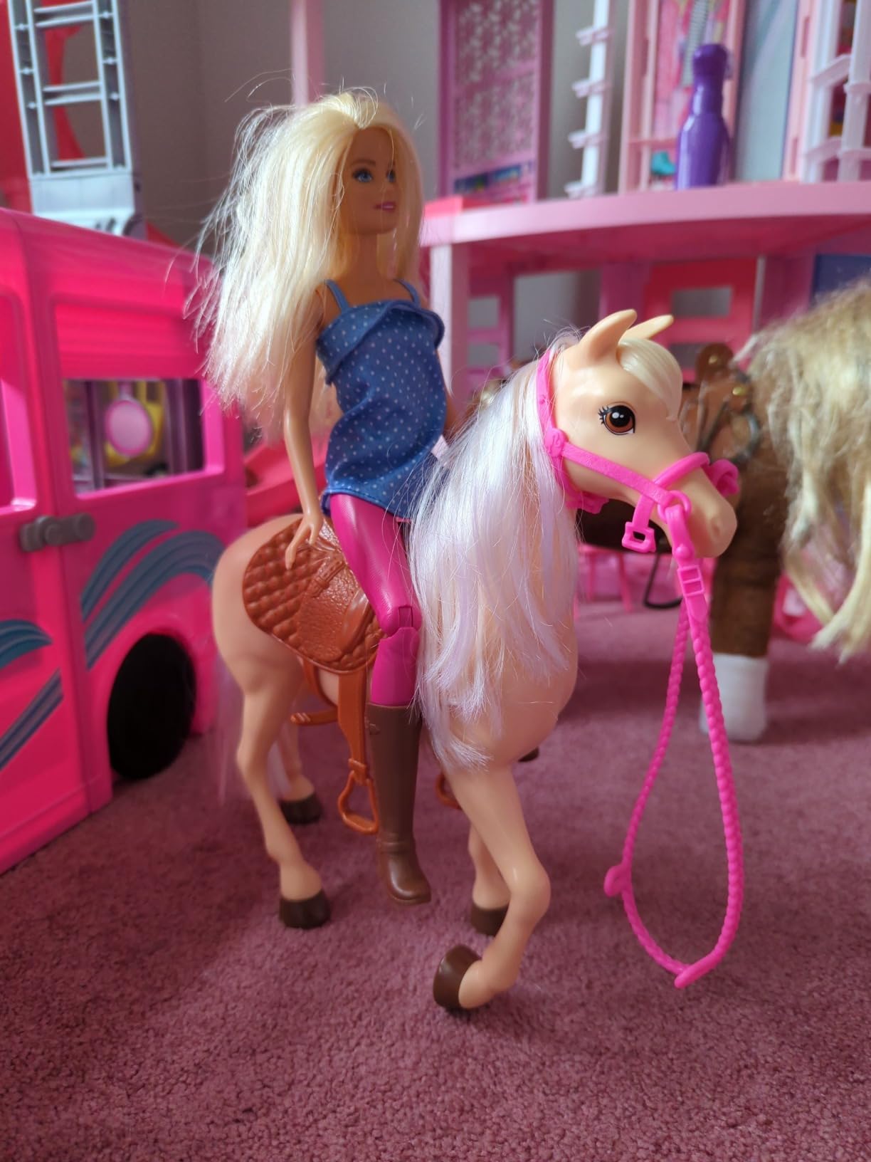 Barbie Playet with Blonde Fashion Doll in Riding Outfit customer photo 2