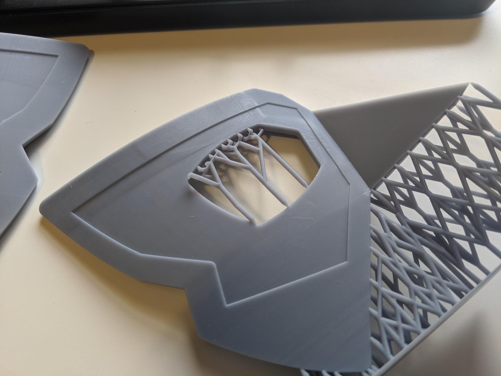 ANYCUBIC 3D Printer Resin, 405nm SLA UV-Curing Resin with High Precision and Quick Curing & Excellent Fluidity for LCD 3D Printing (Grey, 1kg) customer photo 2
