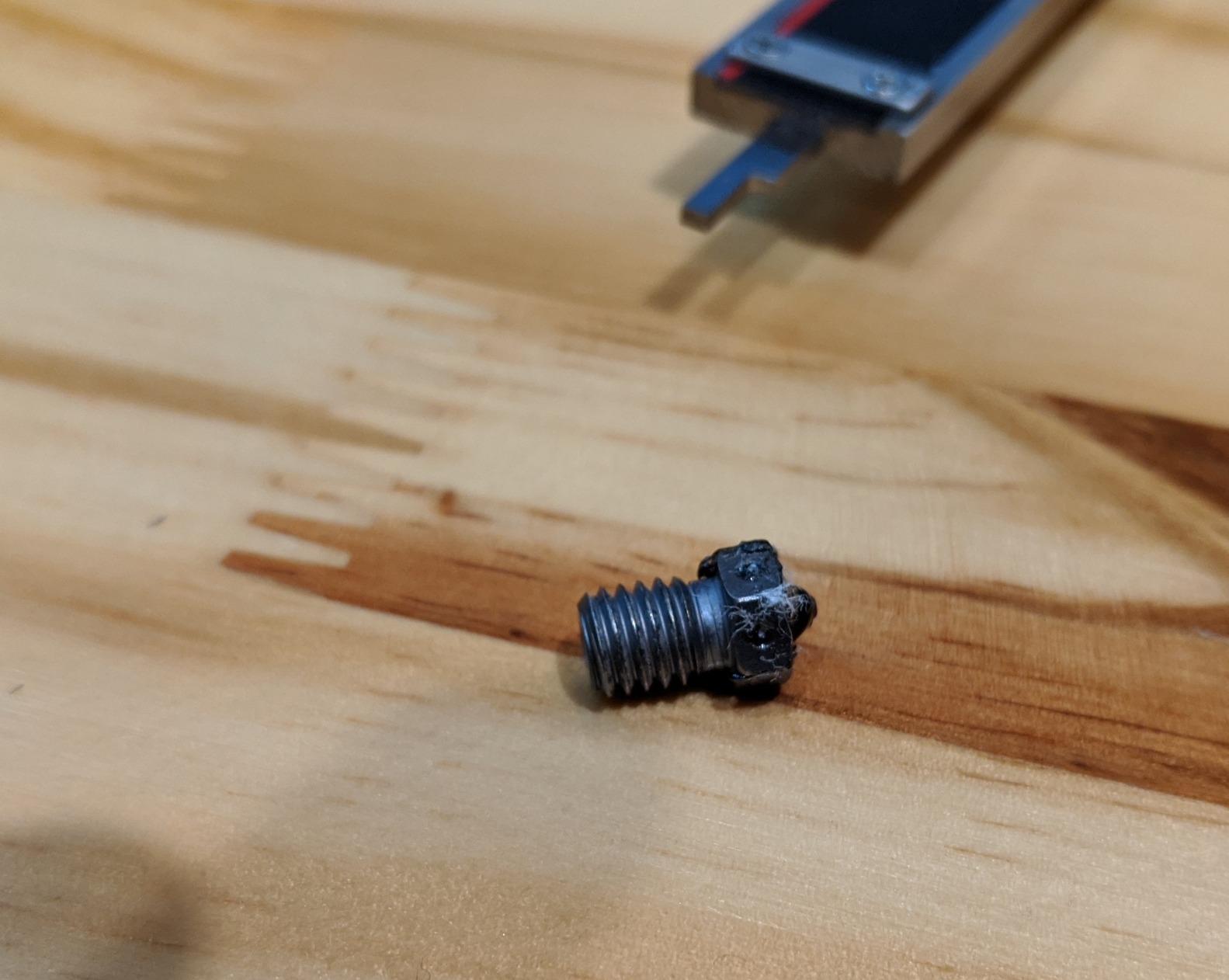Genuine E3D Nozzle X - V6-1.75mm x 0.40mm (V6-NOZZLE-4TC-175-400) customer photo 2