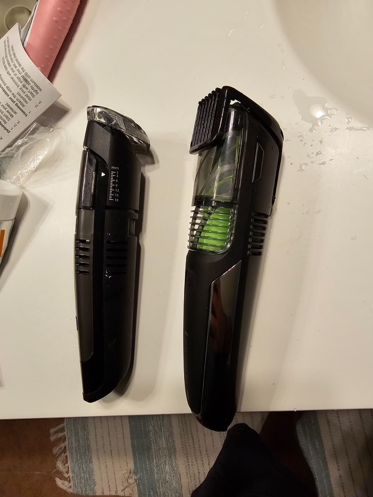 Remington Vacuum Beard Trimmer for Men, Cordless Rechargeable customer photo 1
