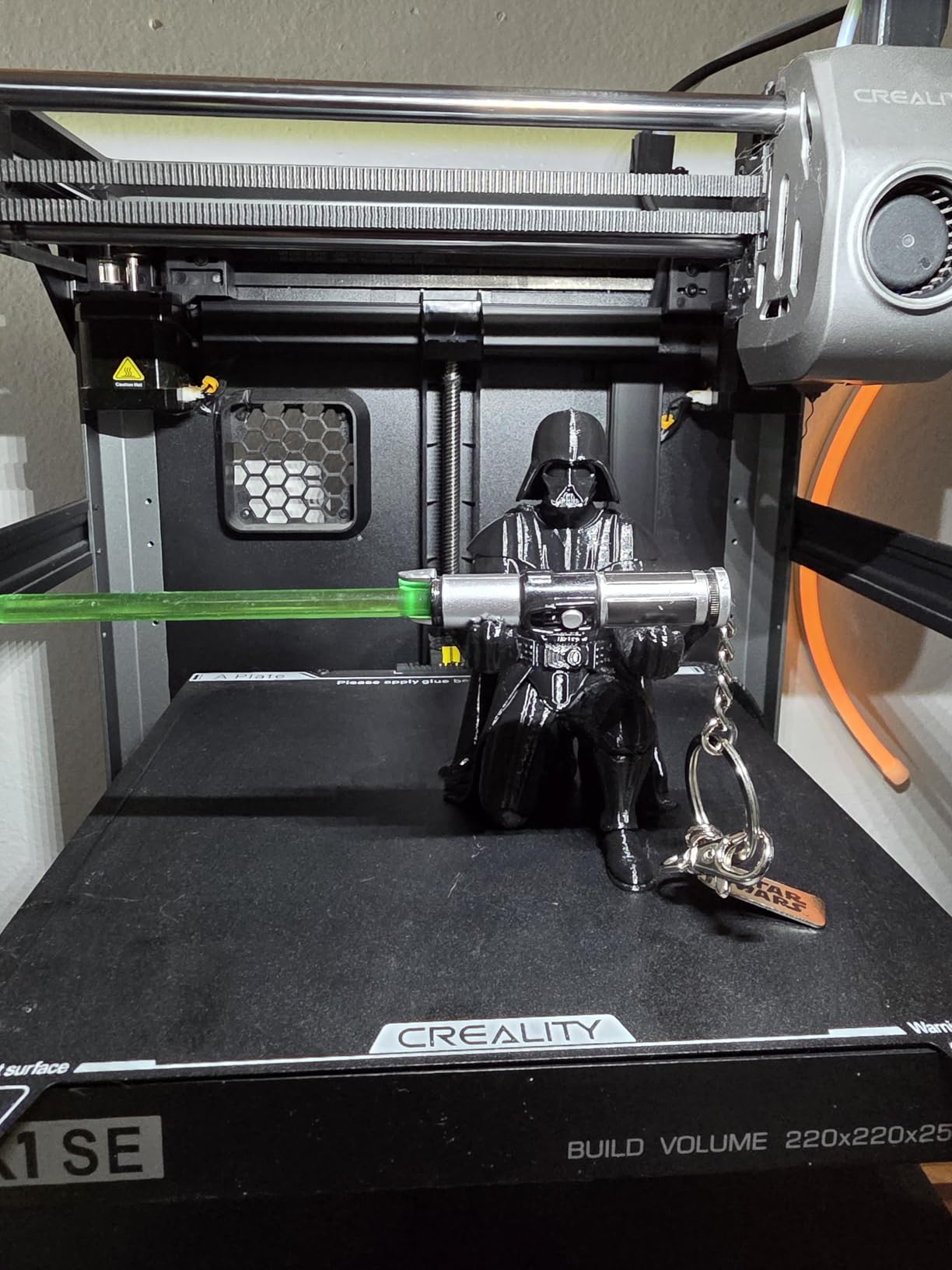 OVERTURE High Speed PLA Filament 1.75mm 3D Printer Filament,1kg Black customer photo 2