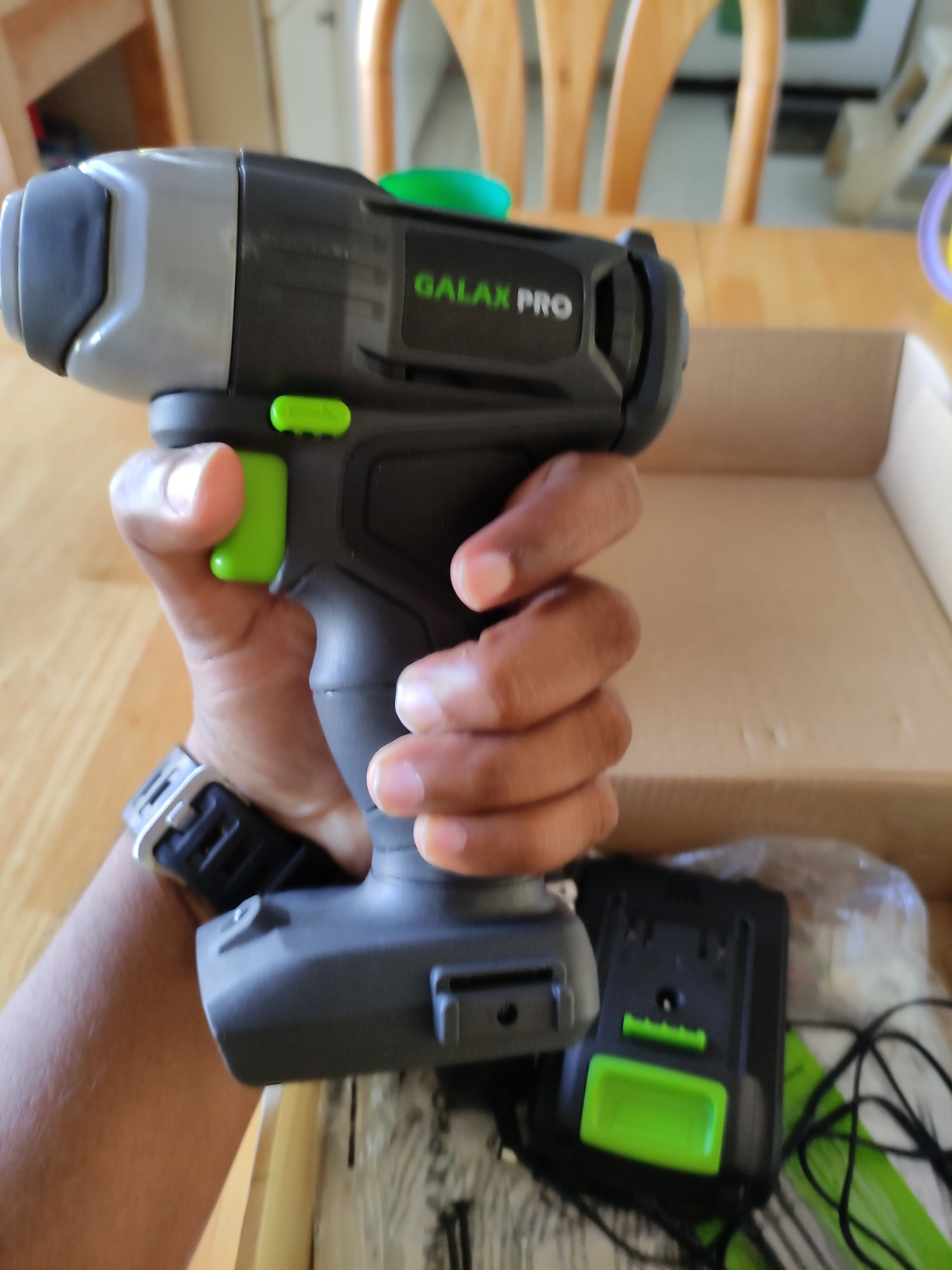 GALAX PRO 20V Impact Cordless Driver-1.3 Ah Battery and Charger Included customer photo 1