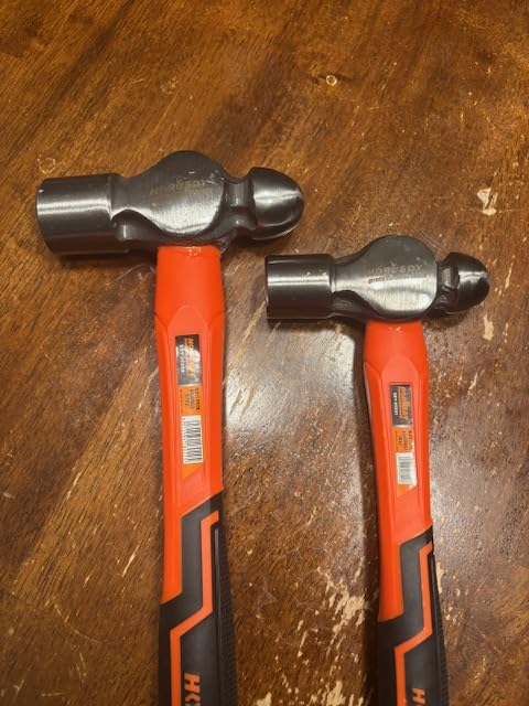 HORUSDY 5-Piece Hammer Set, 16oz and 32oz Ball Pein Hammers, 32oz Rubber Mallet, 3lb Sledge, 3lb Cross Peen Hammer customer photo 1