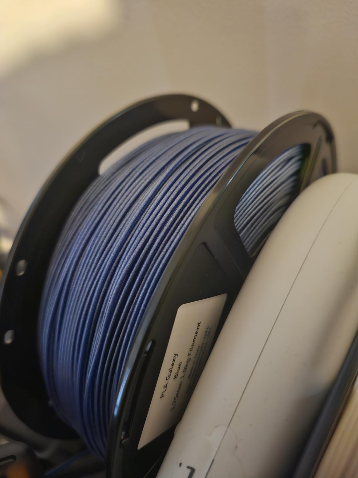 FLASHFORGE PLA Filament 1.75mm, 3D Printer Filament 1kg (2.2lbs) Spool, Dimensional Accuracy +/- 0.02mm, 3D Printing Filament Easy to Use and Fits for Most FDM 3D Printers (White) customer photo 2