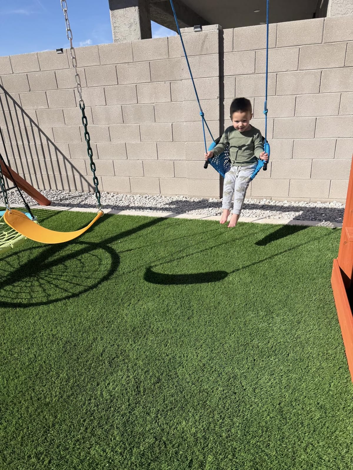 JKsmart Kids Net Swing Seat, Heavy Duty Rope Swing with Adjustable Rope customer photo 2