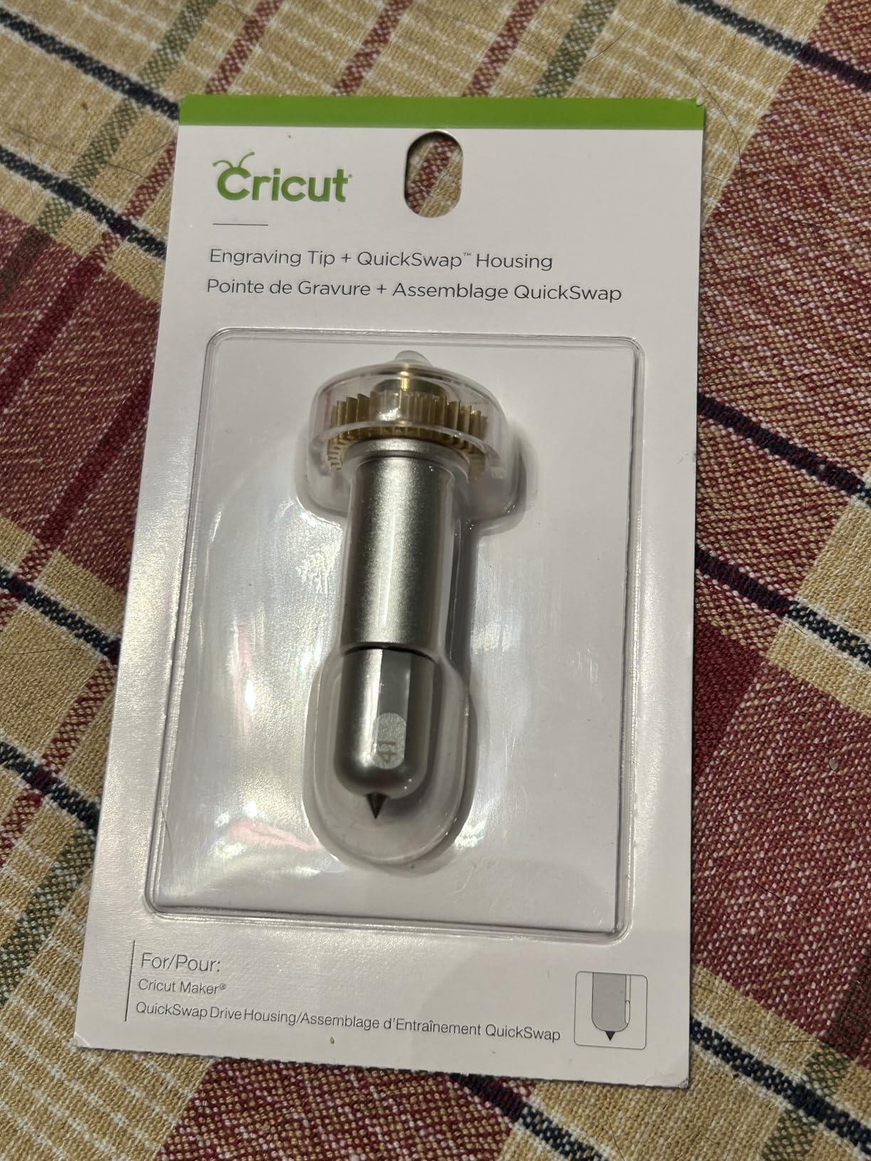 Cricut Engraving Tip + QuickSwap Housing, Silver customer photo 2