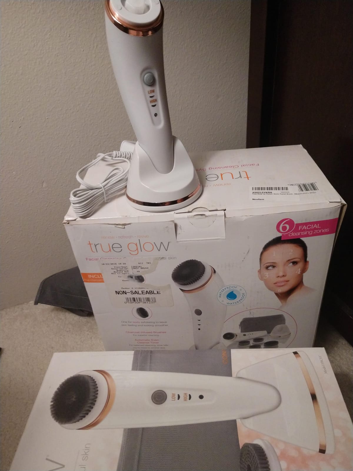 True Glow by Conair Facial Brush - Waterproof + Rechargeable customer photo 2