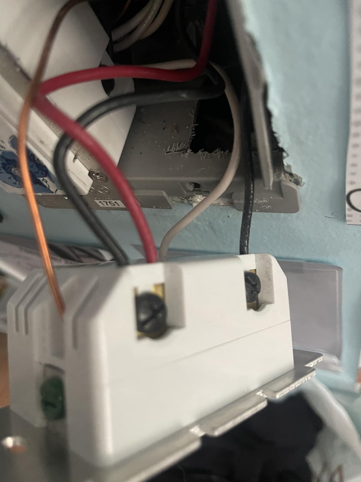 Enbrighten Z-Wave Fan Control Switch, Paddle, White & Light Almond, 1 Pack customer photo 2