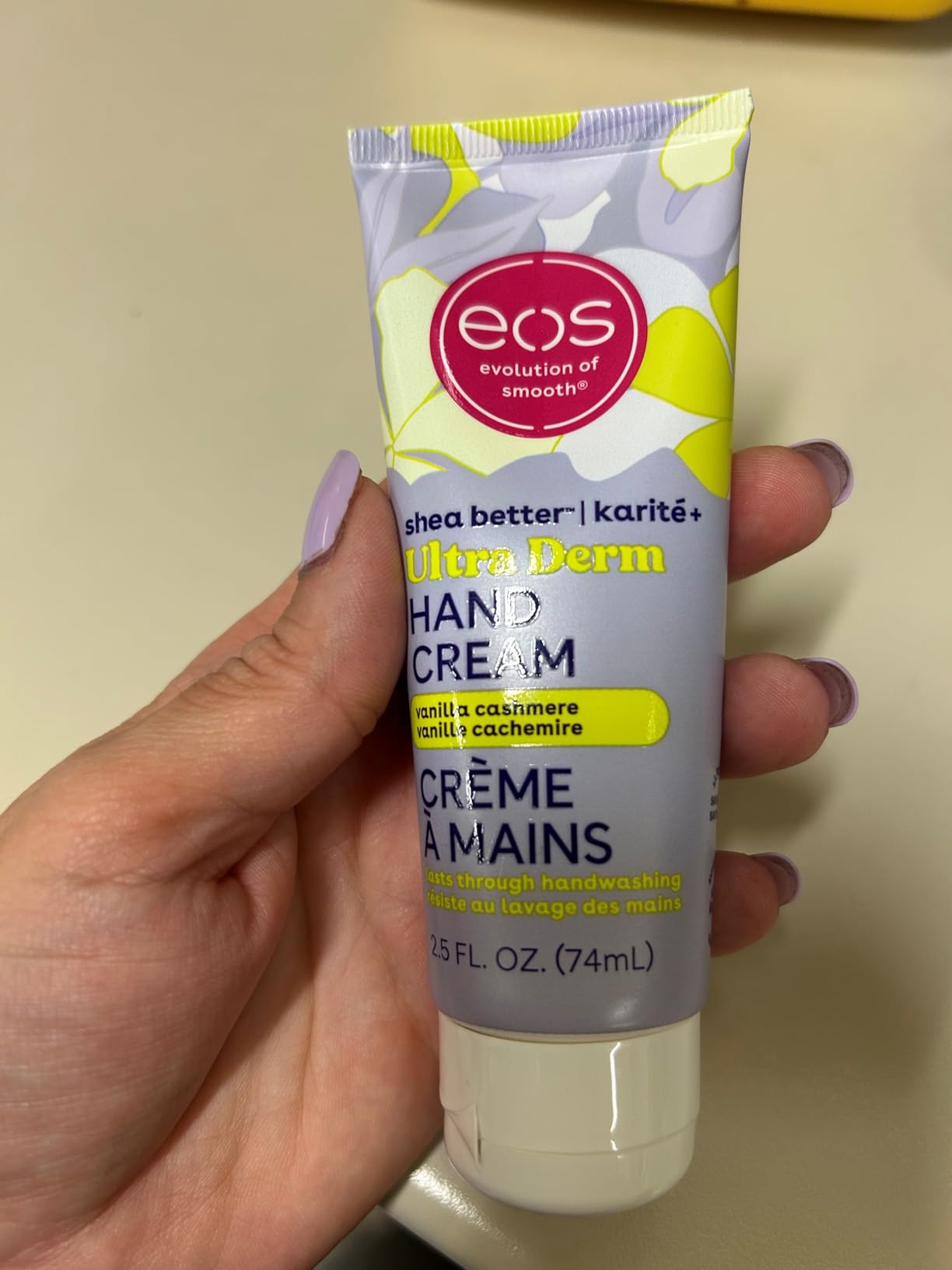 eos Shea Better Hand Cream- Coconut Waters, Hand Lotion & Skin Care, 2.5 oz customer photo 2