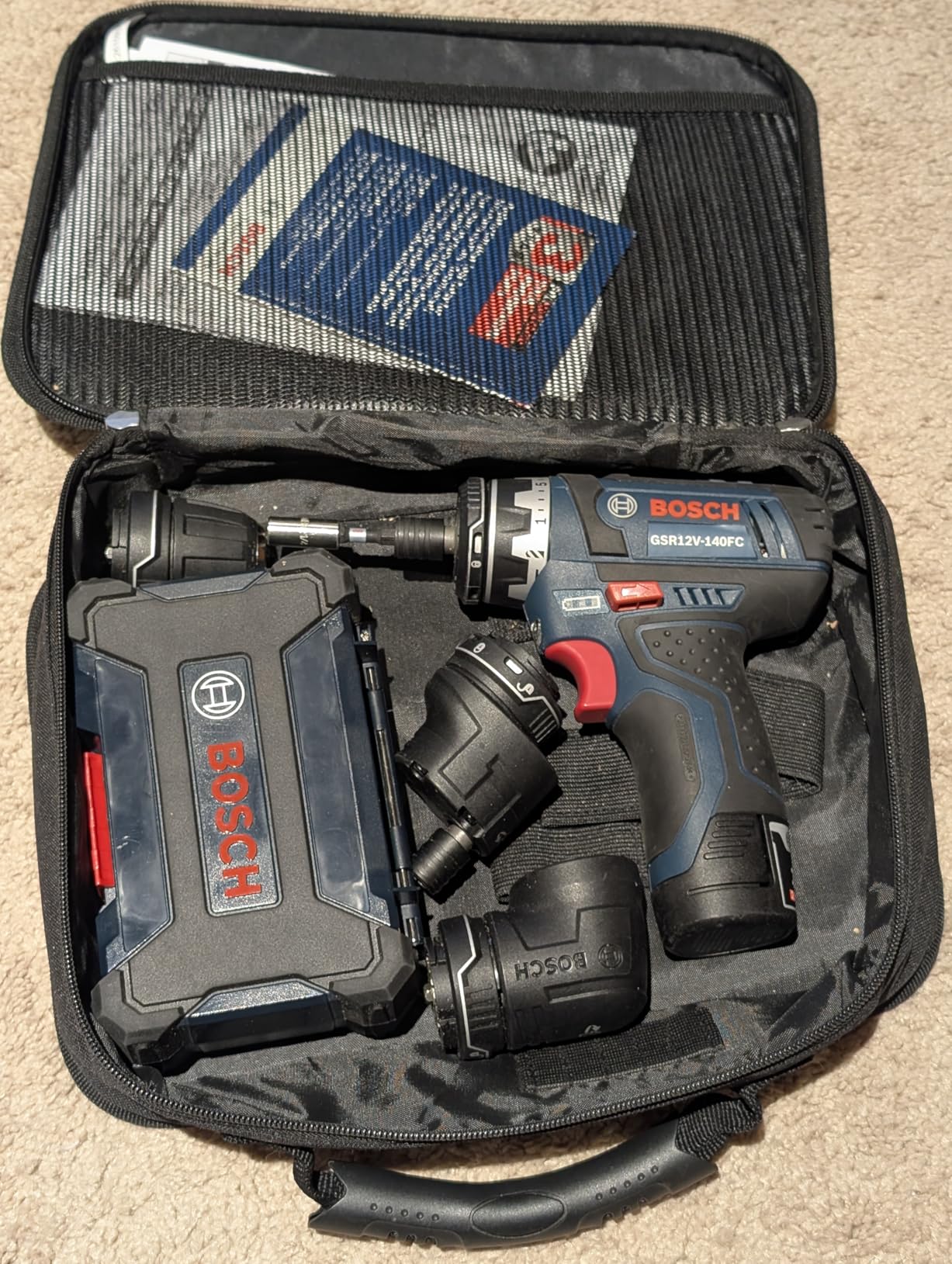 BOSCH GSR12V-300FCB22 12V Max Drill/Driver 5-In-1 Flexiclick System customer photo 1