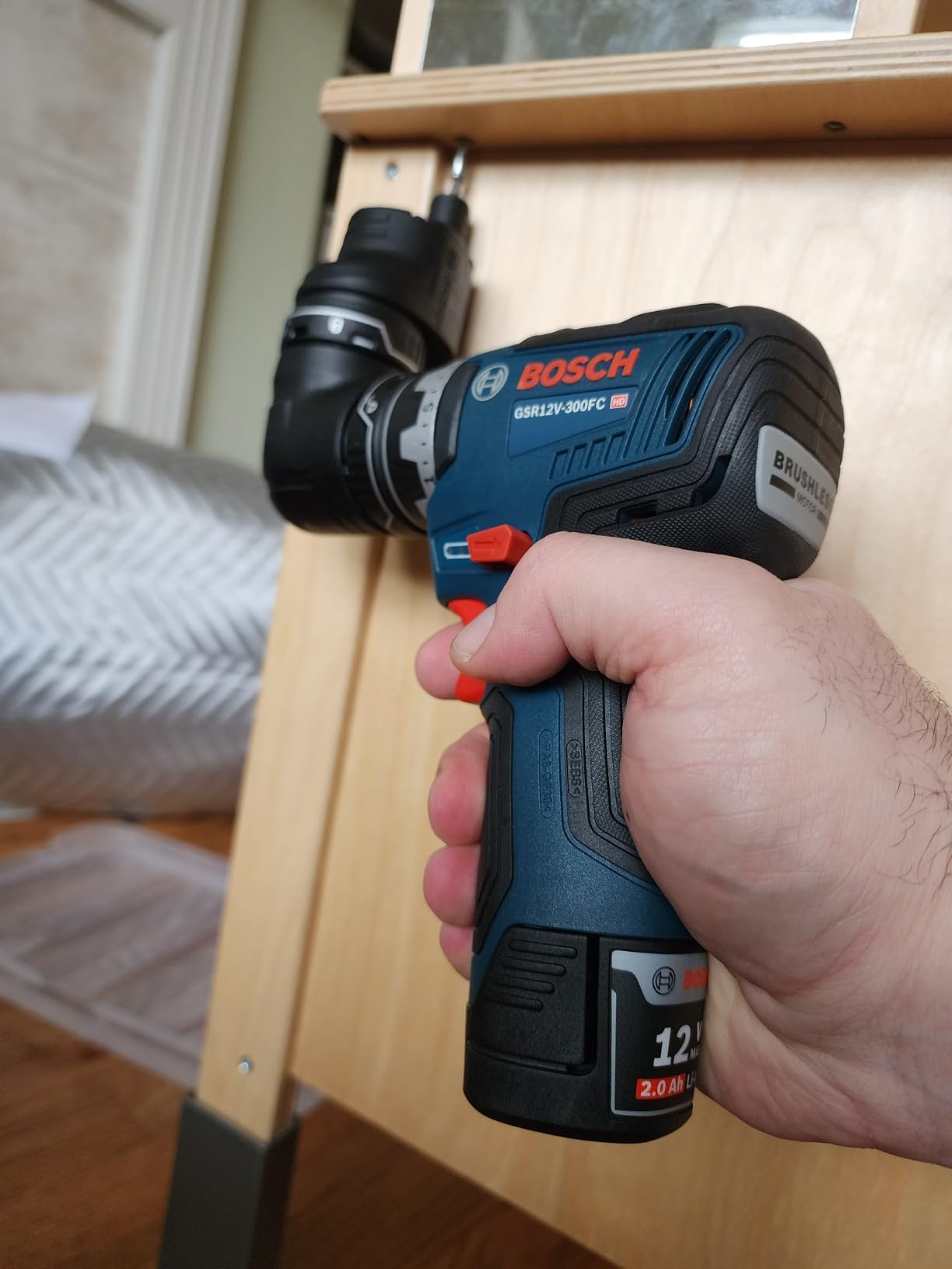 BOSCH GSR12V-300FCB22 12V Max Drill/Driver 5-In-1 Flexiclick System customer photo 2