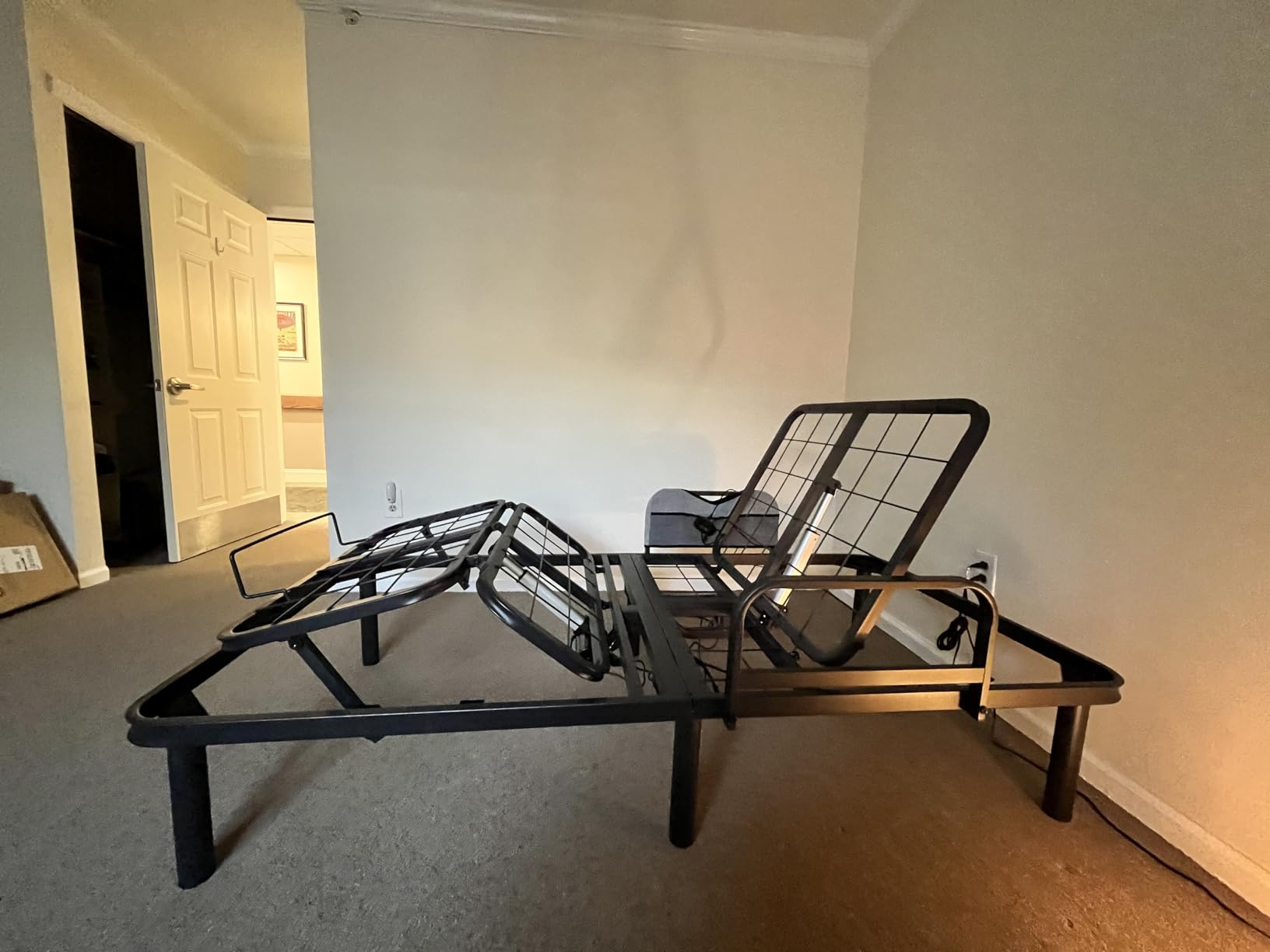 Vive Adjustable Bed Base Frame (Twin) - Electric Heavy Duty Metal Platform customer photo 1