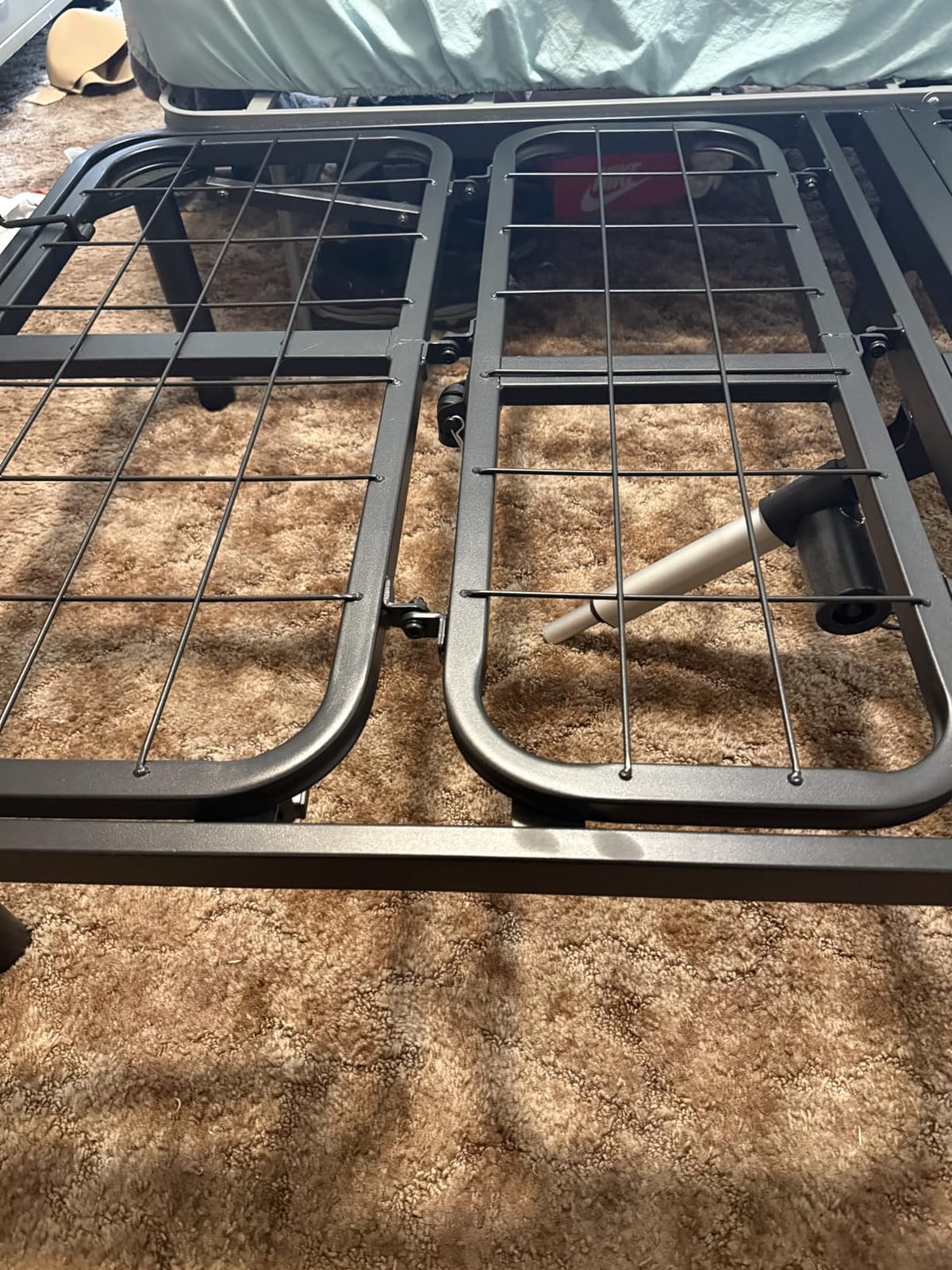 Vive Adjustable Bed Base Frame (Twin) - Electric Heavy Duty Metal Platform customer photo 2