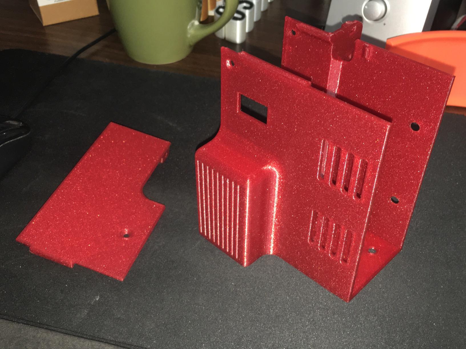 Prusament PETG Prusa Galaxy Black Filament 1.75mm 1kg Spool (2.2 lbs), Diameter Tolerance +/- 0.02mm customer photo 2