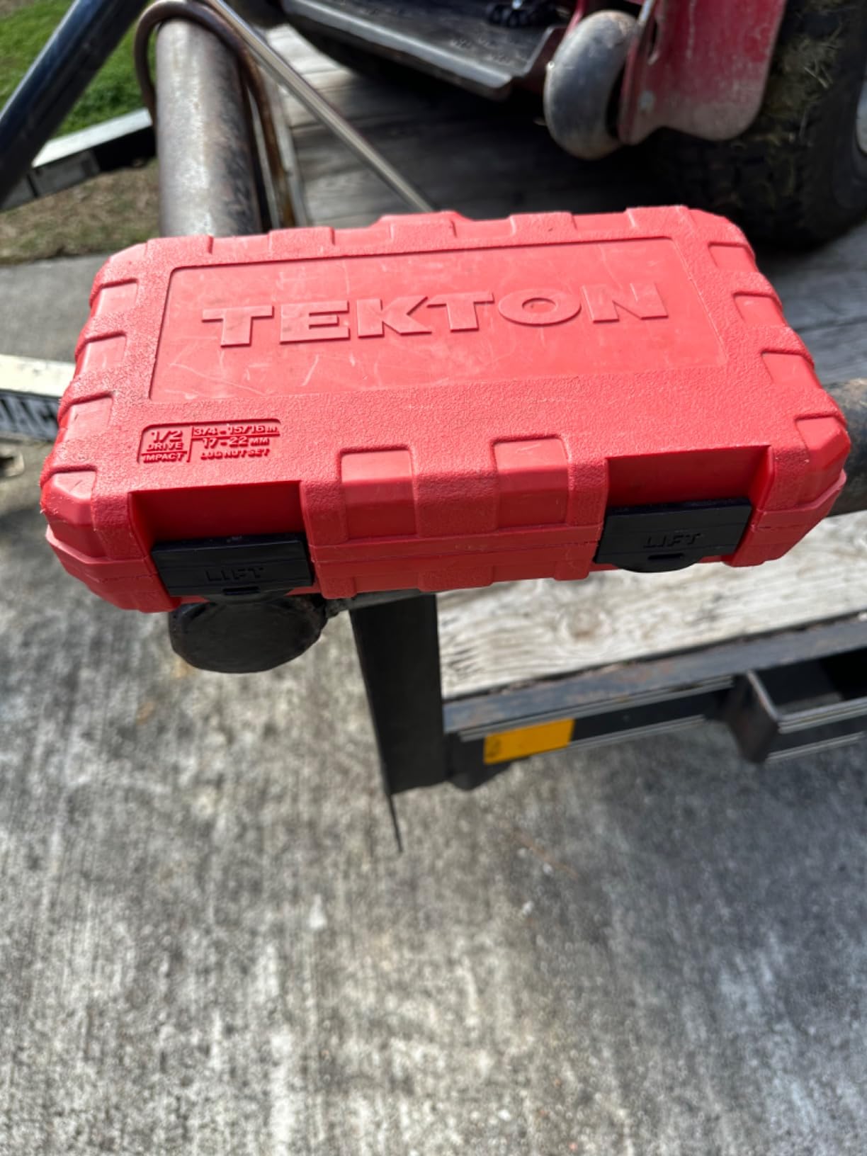 TEKTON 1/2 Inch Drive Impact Lug Nut Socket Set, 9-Piece | SID92415 customer photo 1