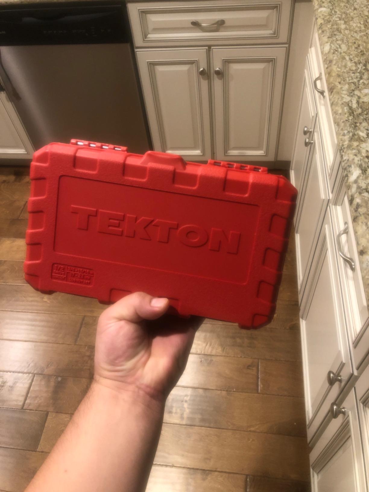 TEKTON 1/2 Inch Drive Impact Lug Nut Socket Set, 9-Piece | SID92415 customer photo 2